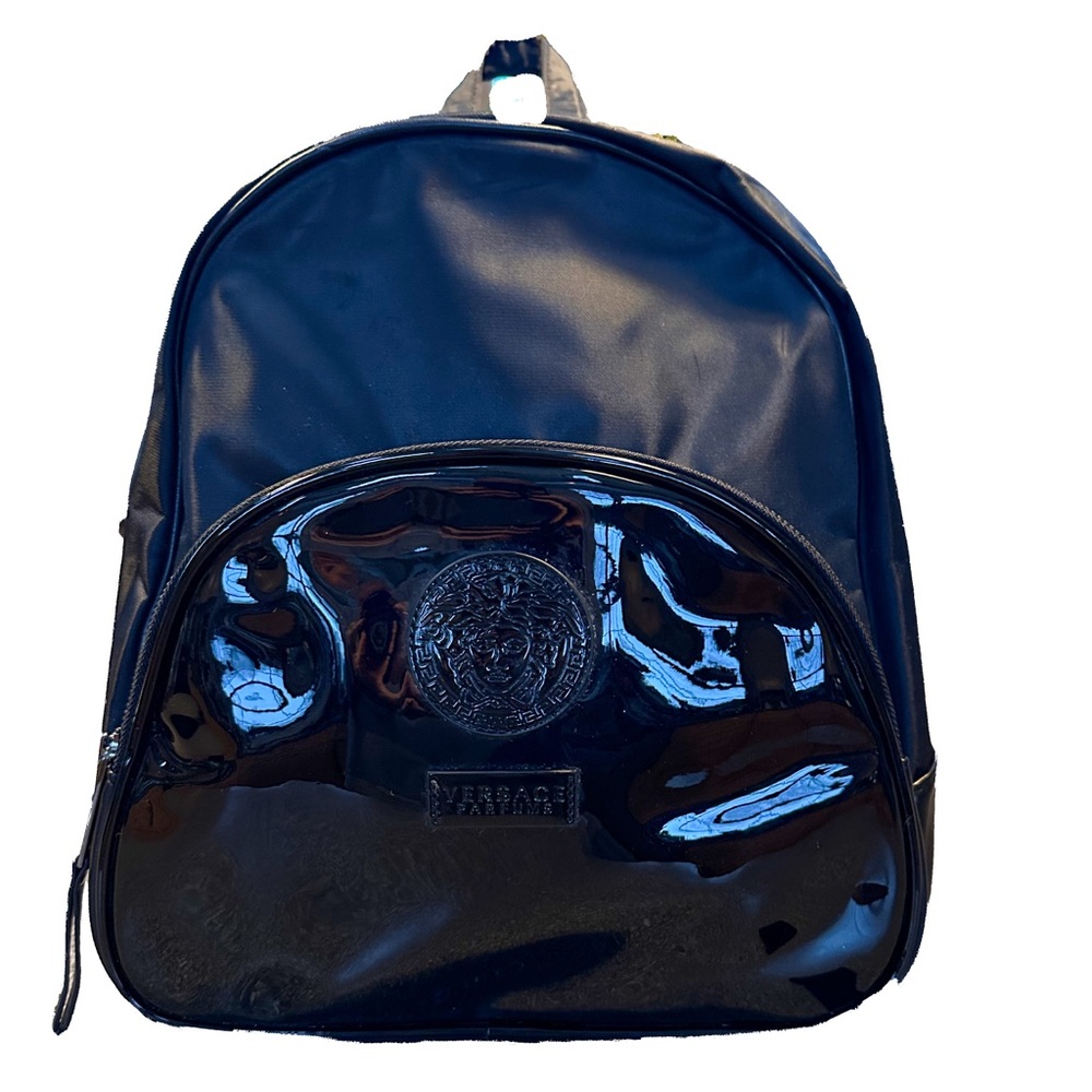 Versace Parfums Black Medusa
Logo Adjustable Strap Backpack Black - Picture 2 of 13